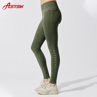 Perforated High-Waisted Gym pant