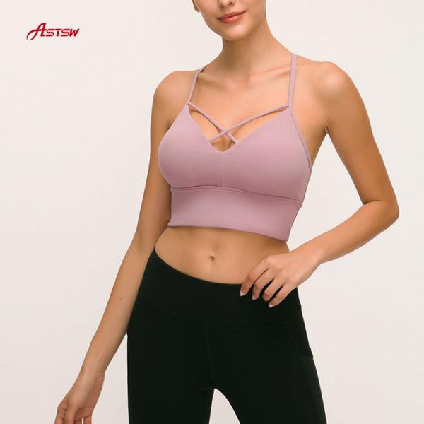 Yoga Sports Bra Removable Cups